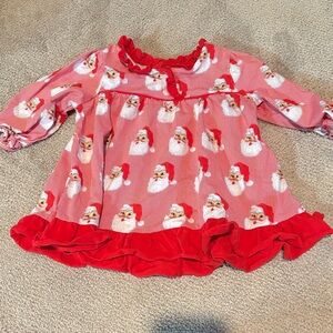 Festive Santa Claus Dress 18 Months